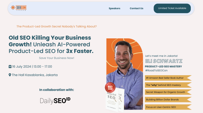 road to seocon forum bersama eli schwartz