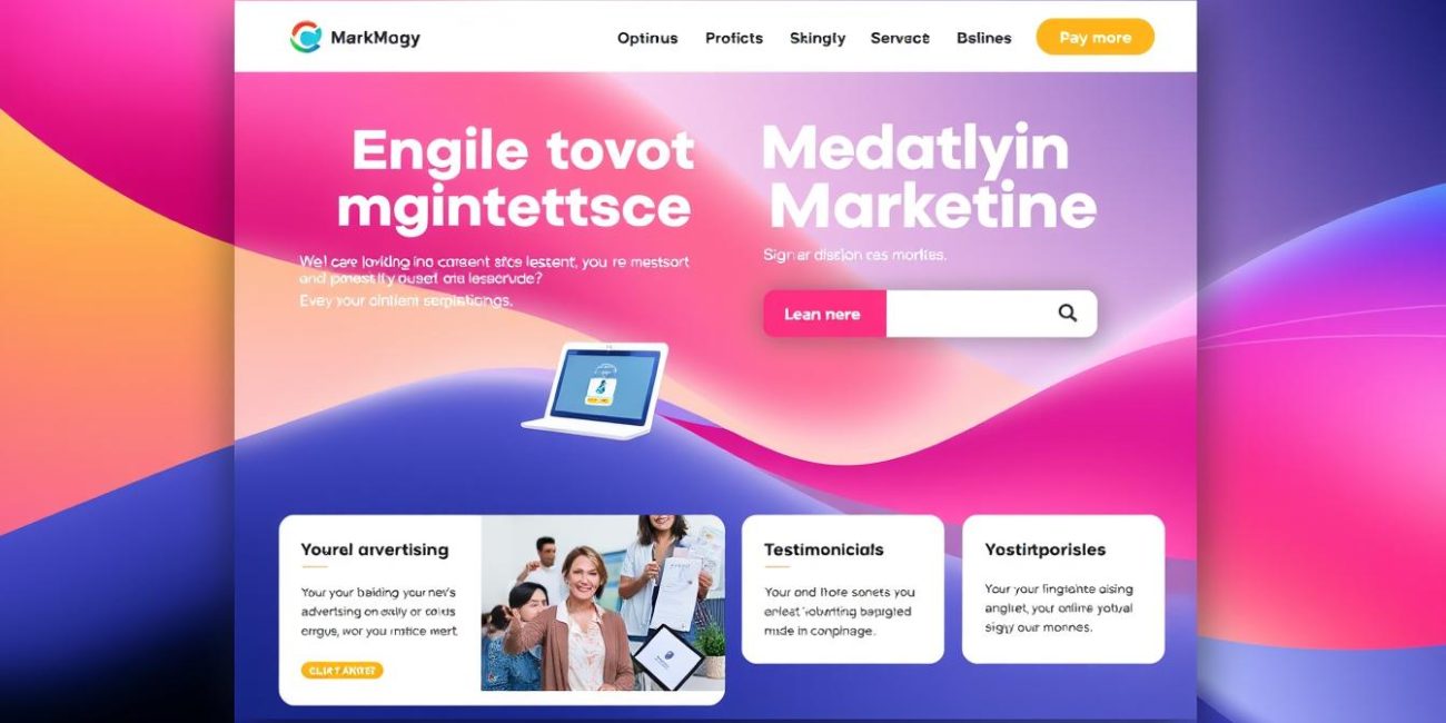 Peran Landing Page