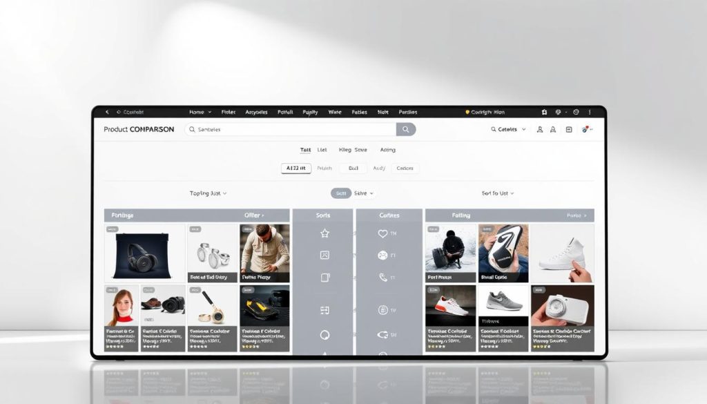 fitur perbandingan produk