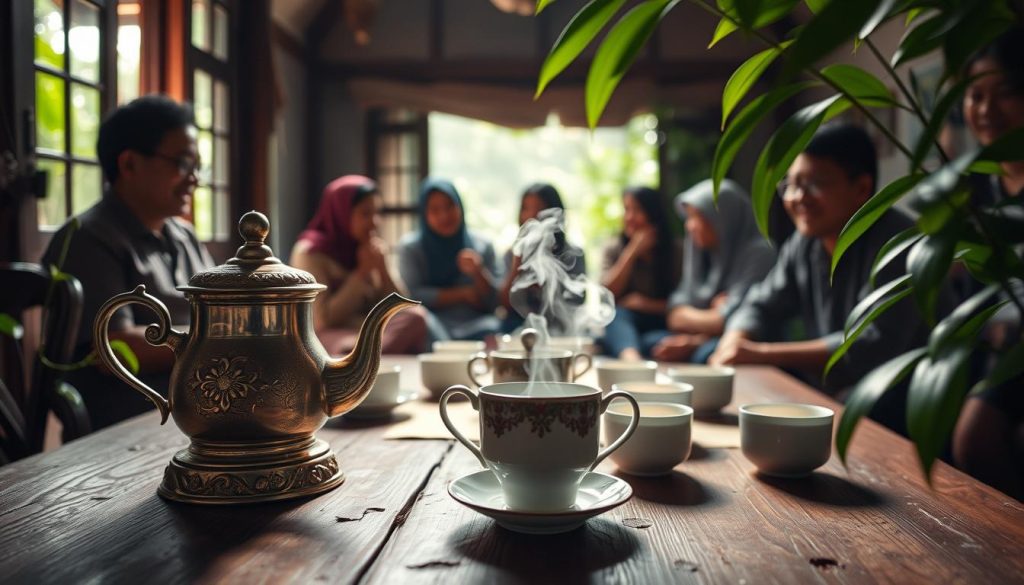 budaya minum teh indonesia