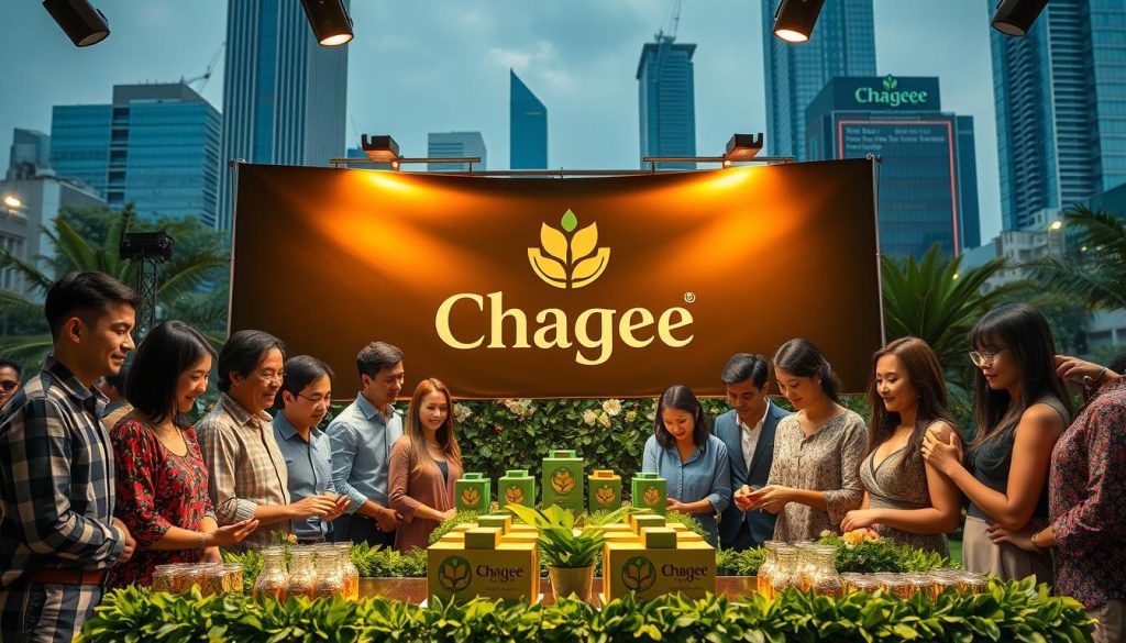 kampanye pemasaran teh chagee indonesia