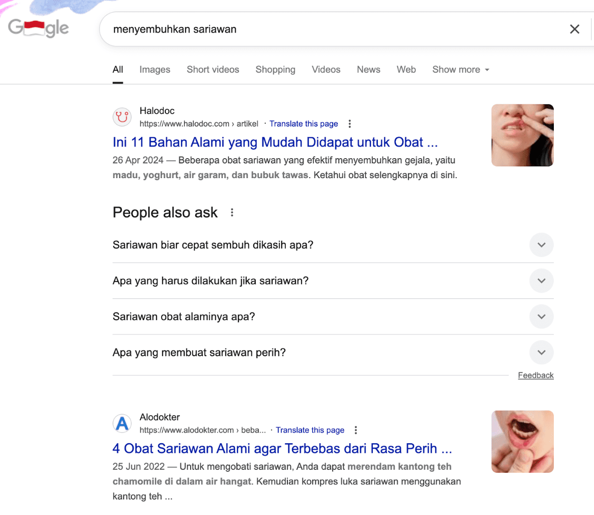 Contoh Google EEAT