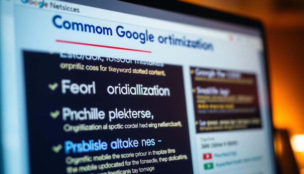 Kesalahan umum dalam optimasi google dan cara menghindarinya Kesalahan umum dalam optimasi google dan cara menghindarinya