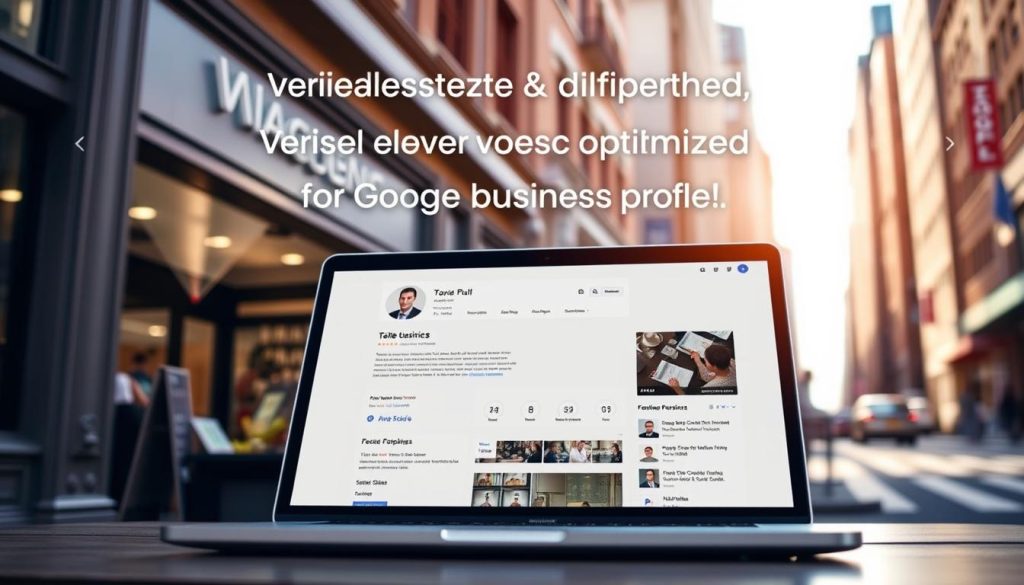 Profil bisnis google terverifikasi untuk optimasi lokal