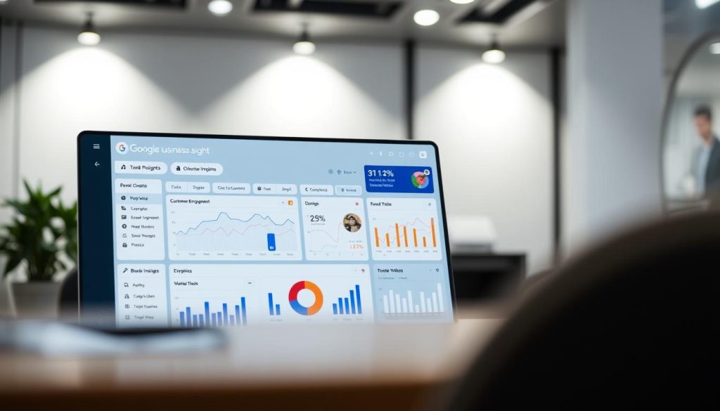 optimasi google business profile insights dashboard
