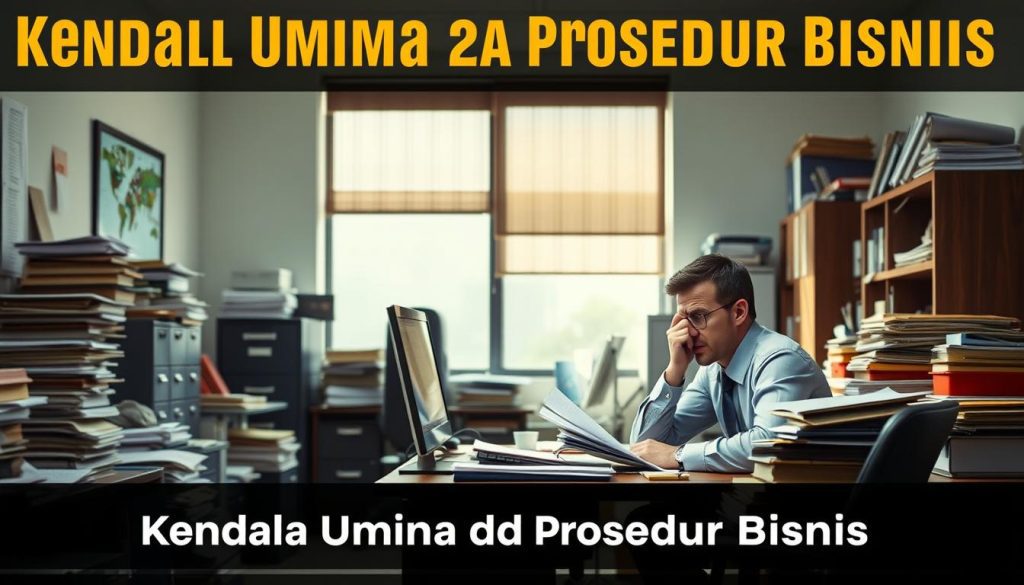 Kendala umum dalam prosedur klaim bisnis