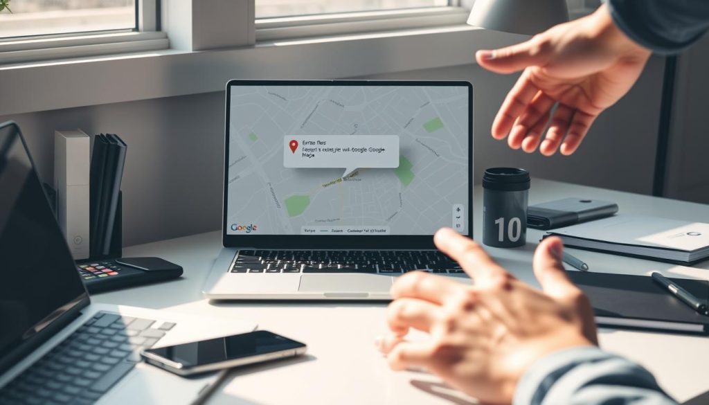 pelaporan kesalahan data bisnis di Google Maps