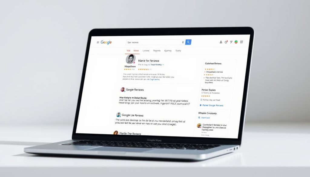 tampilan google review